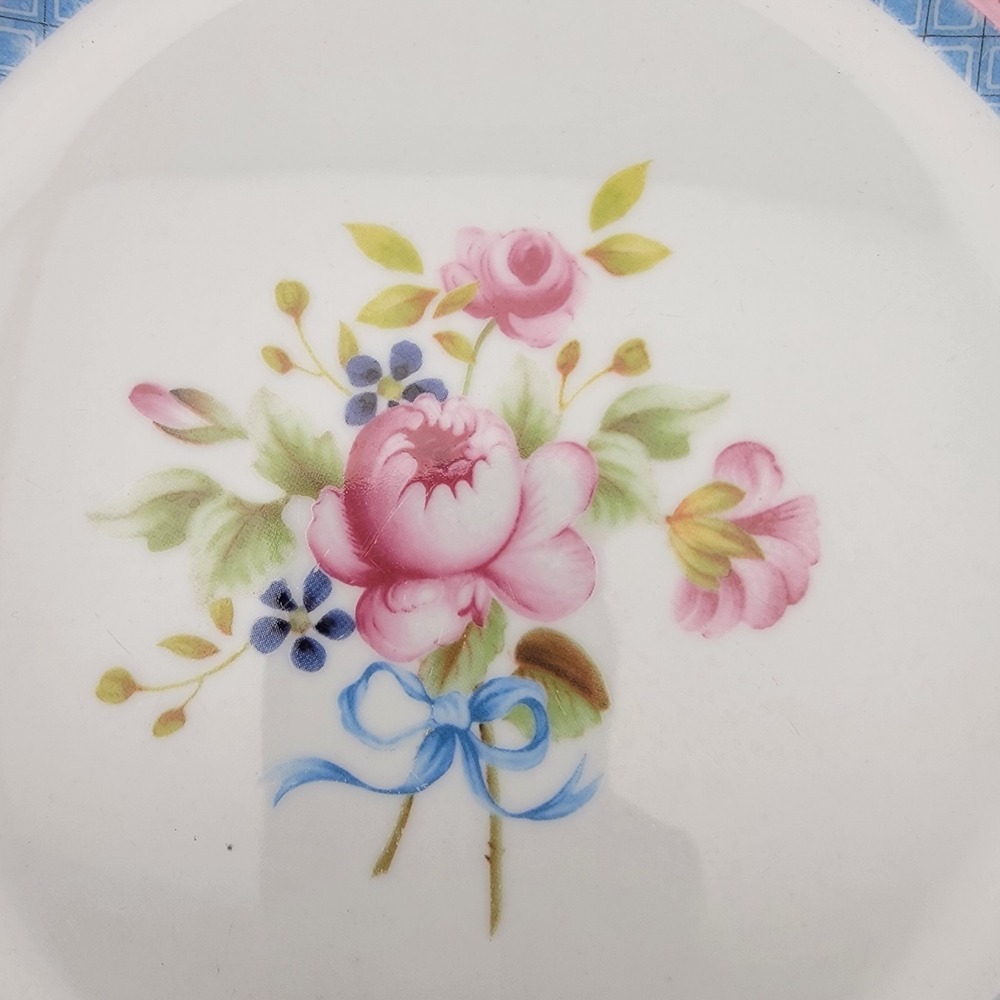 Katie Alice Country Cottage Garden Dinner Plate floral Roses~retired ~rare